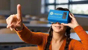 nearpod education website design by keyideas