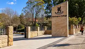 newington college education website design by keyideas