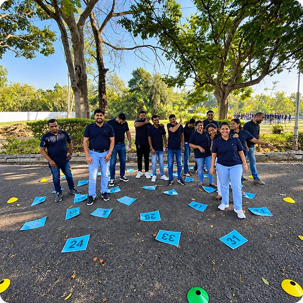 Keyideas outdoor team activity