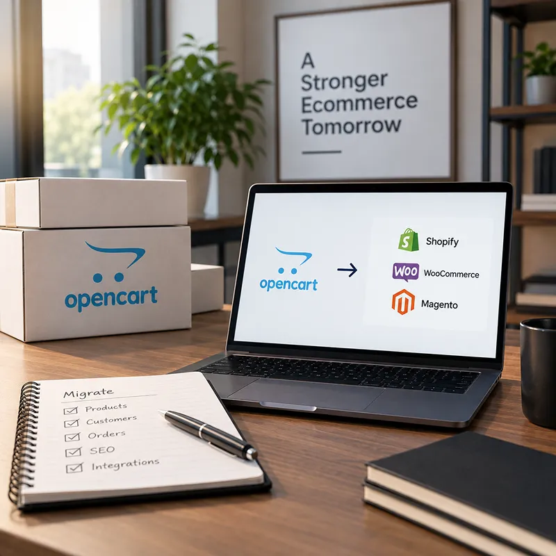 opencart migration and website design services