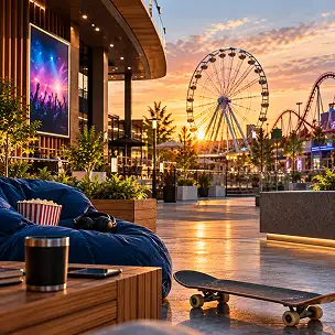 recreation and entertainment website design service