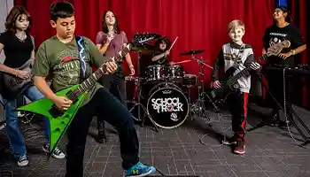 school of rock education website design by keyideas