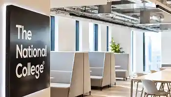 national college education website design by keyideas