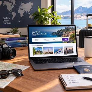 travel and tourism website design services