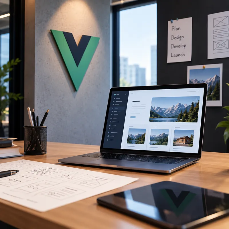 vuejs development and website design services