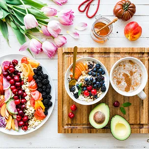 healthy food website design services