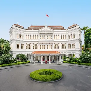 raffles hotel website design services