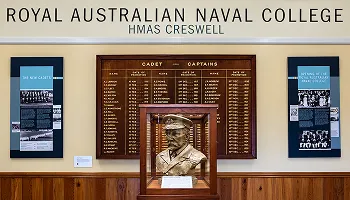 Royal Australian Navy Museums website by Keyideas