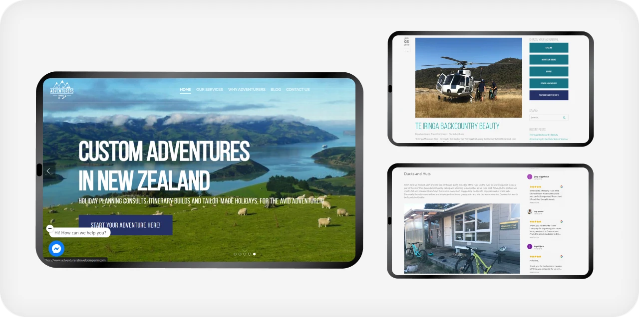 Travel Agency Web Design & Development