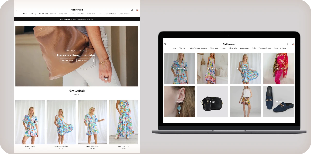 Fashion eCommerce Website Development