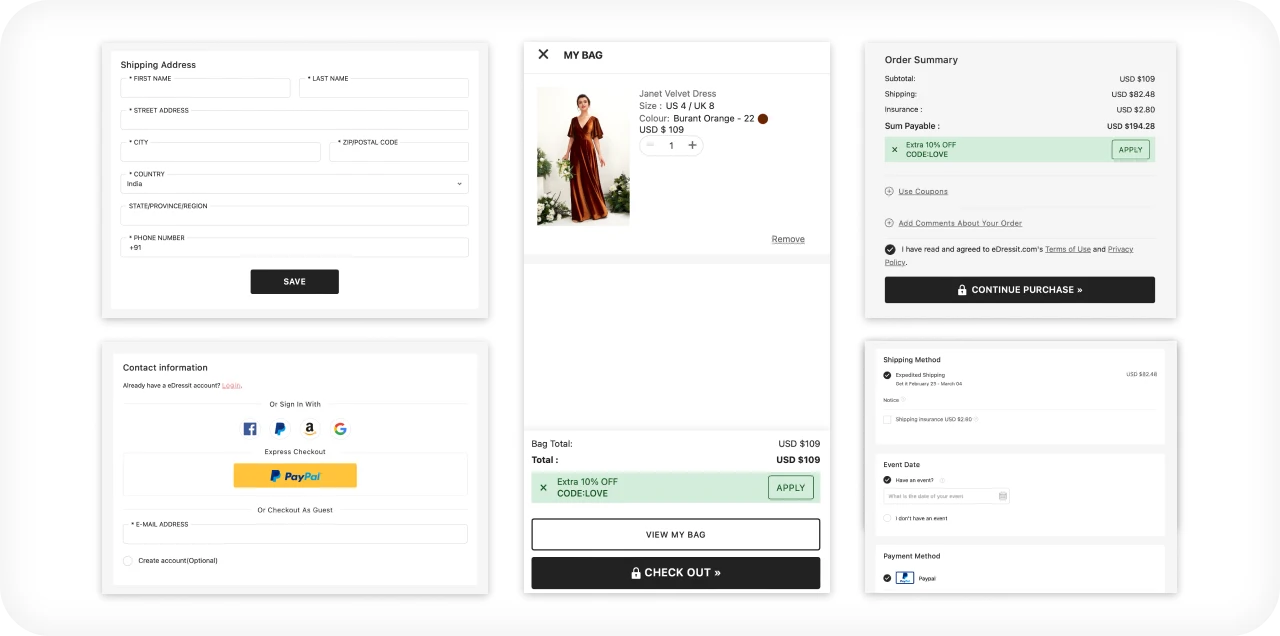 E-commerce Website Design & Development