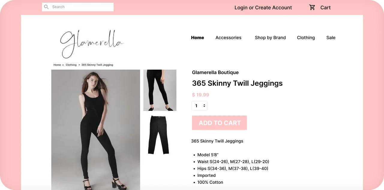 Fashion E-Commerce Website Development