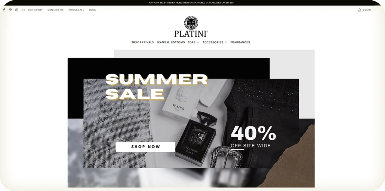 Fashion E-Commerce Website Development