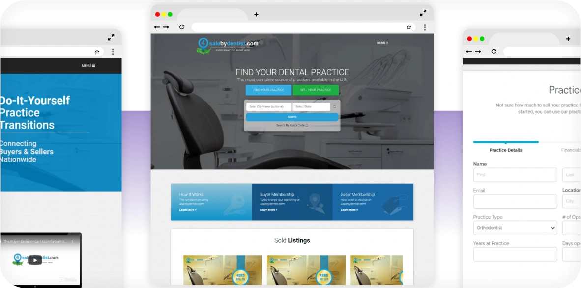 sales dentist banner